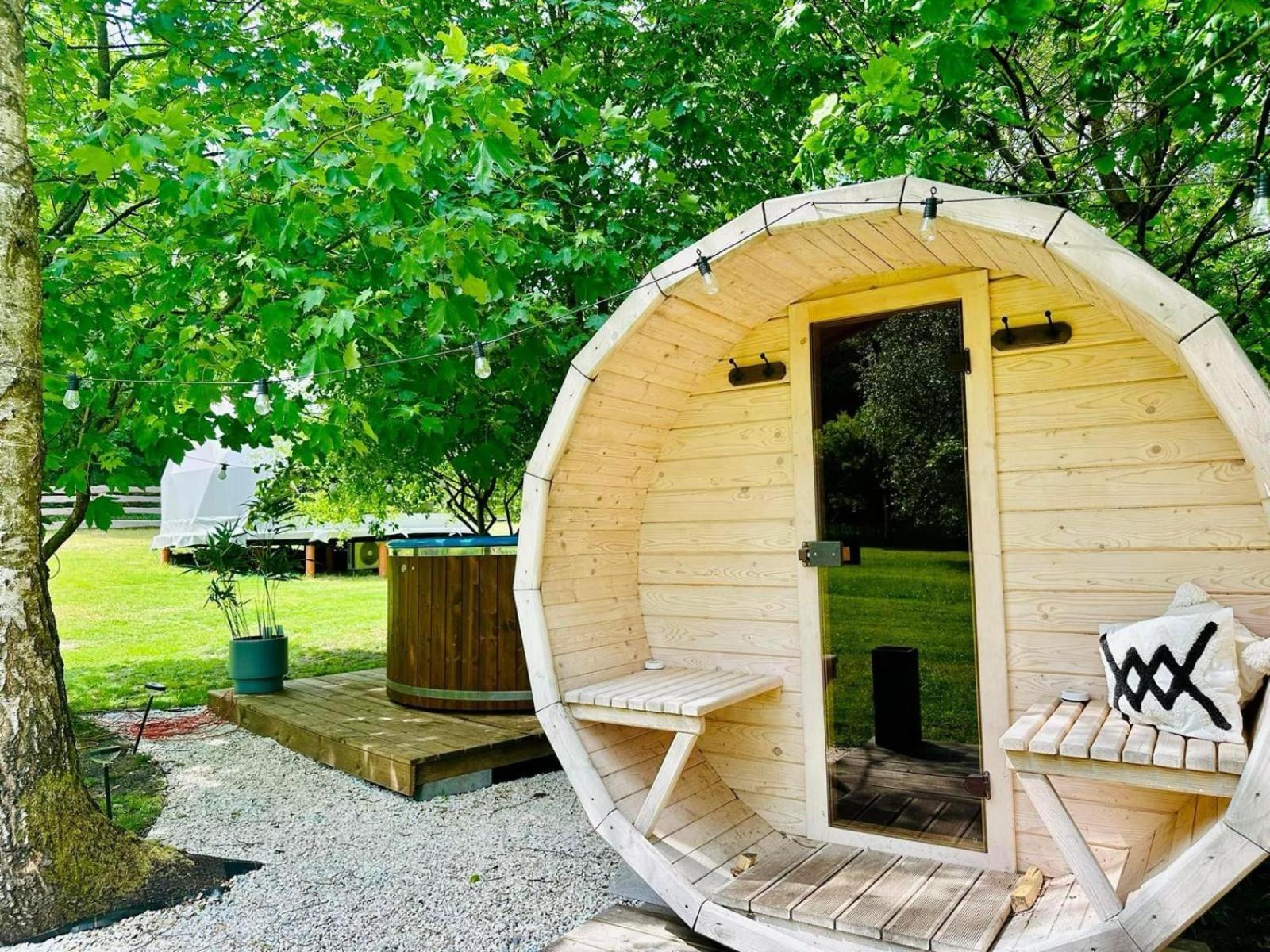 Villa Glampingsantoczno Exterior foto